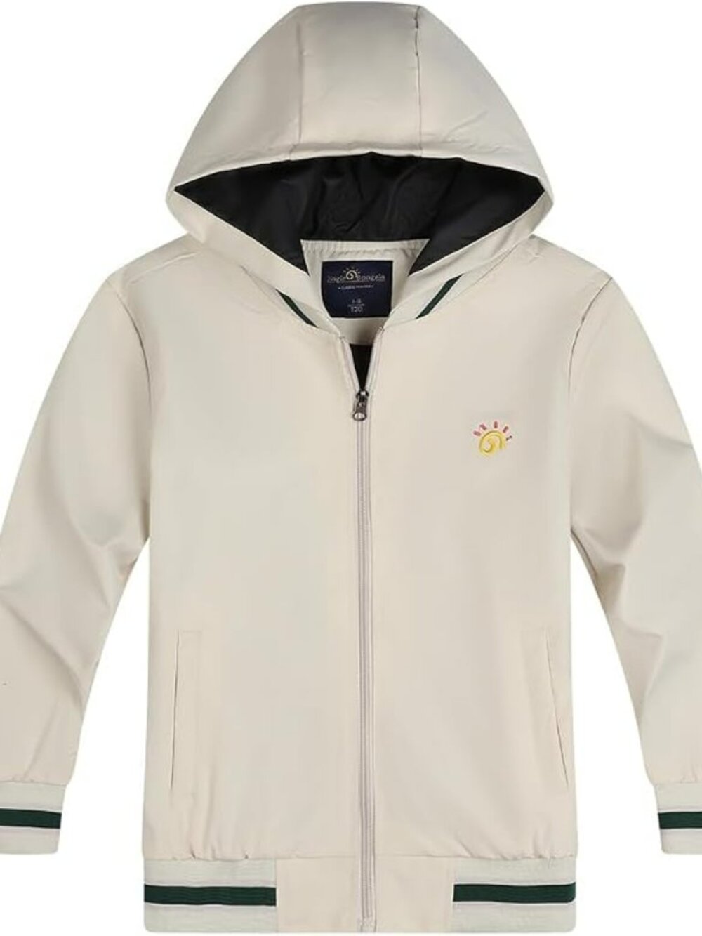 Boys/Unisex Beige Raincoat size 7/8